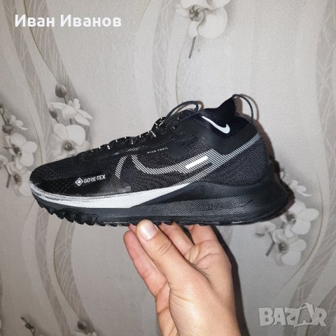 оригинални водоустойчиви маратонки Nike React Pegasus Trail 4 Gore-Tex номер 38-38,5, снимка 15 - Маратонки - 43134997