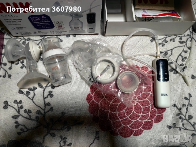 Електрическа помпа за кърма и уред за затопляне на мляко, снимка 2 - Помпи за кърма - 53087853