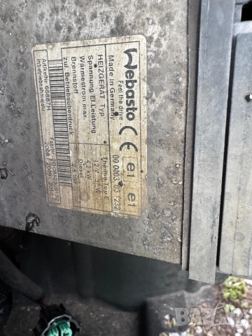 Печка вебасто webasto, снимка 2 - Аксесоари и консумативи - 53004721