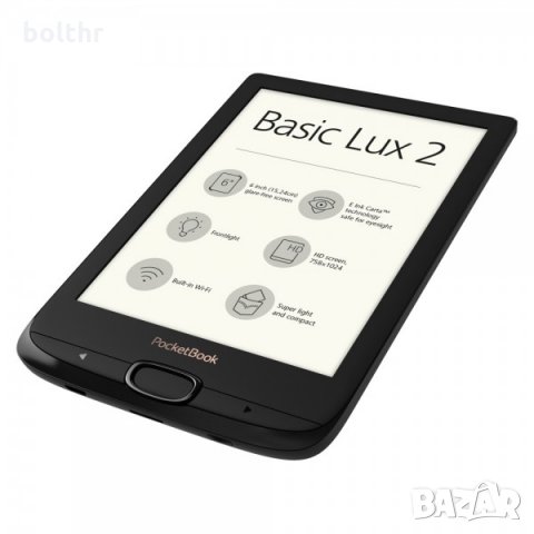 Електронна Книга PocketBook Basic Lux 2, снимка 2 - Електронни четци - 27151501