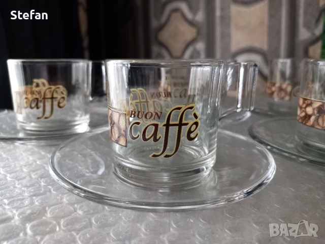 Италиански сервиз за кафе, снимка 2 - Сервизи - 50520794