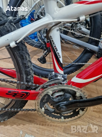 Детско колело Shockblaze Warrior велосипед 24 инча декатлон байк bike, снимка 4 - Велосипеди - 52372429