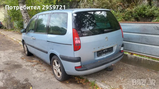 Peugeot 807 109 коня СТАРИЯ МОТОР пежо 807 2.0hdi хди Pejo , снимка 3 - Автомобили и джипове - 49095670