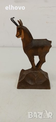 Дървено еленче, снимка 3 - Антикварни и старинни предмети - 32725574