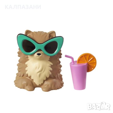 BARBIE EXTRA Кукла с дълги опашки и ластици за коса GXF10, снимка 4 - Кукли - 43251520