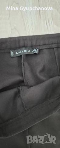 черен дълбок панталон, снимка 3 - Панталони - 52659504