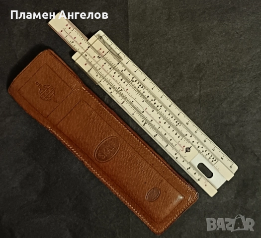 Ретро Логаритмична изчислителна линия. , снимка 4 - Антикварни и старинни предмети - 51927705