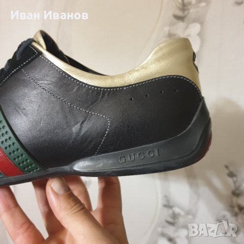 оригинални сникърси/ маратонки  GUCCI Classic  номер 46,5, снимка 9 - Спортно елегантни обувки - 43079269
