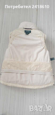 POLO Ralph Lauren Down Womens Vest Size - S / ОРИГИНАЛ! Дамски Пухен Елек!, снимка 3 - Якета - 53589504