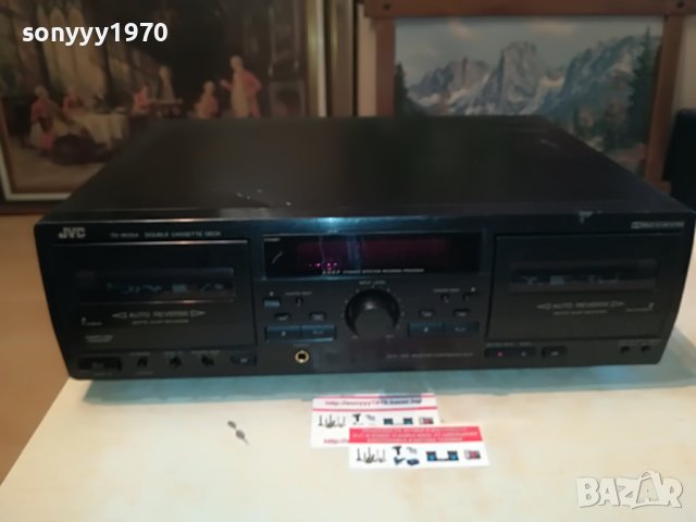 JVC TD-W254BK 3MOTOR REVERSE DECK X2 GERMANY 0507221302, снимка 2 - Декове - 37293138