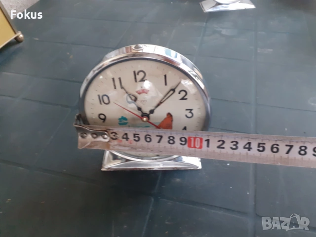 Стар китайски анимиран часовник будилник кокошка с пиленца, снимка 7 - Антикварни и старинни предмети - 53285935