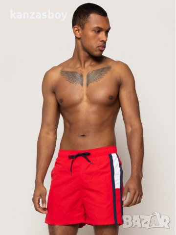  Tommy Hilfiger Swim Shorts With Logo Slim Fit - страхотни плувни панталони, снимка 1 - Спортни дрехи, екипи - 36832092