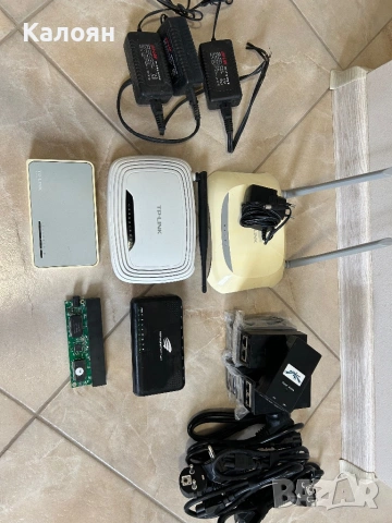 PoE инжектори, суичове, рутери и захранвания