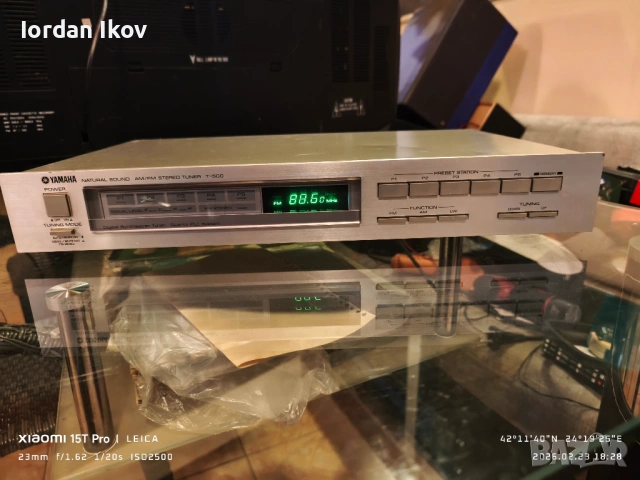 Yamaha T-500, снимка 2 - Радиокасетофони, транзистори - 53597496