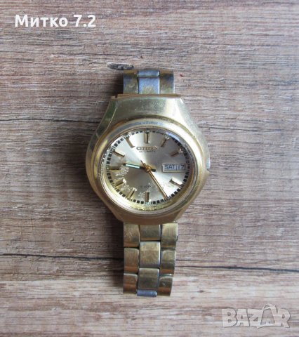 Стар часовник citizen automatic, снимка 5 - Антикварни и старинни предмети - 33184358