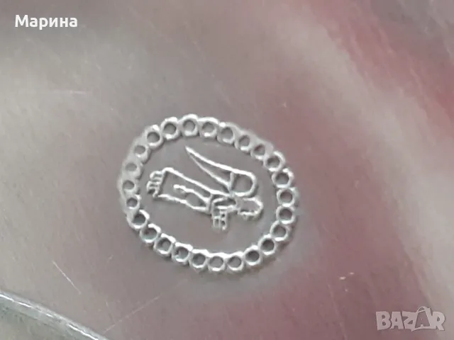 Масивен пепелник от калай Antik*Vintage#45, снимка 4 - Антикварни и старинни предмети - 48409751