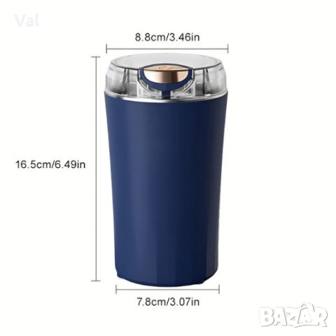 Мултифункционална електрическа мелница-за кафе, подправки, семена и билки, снимка 5 - Други - 52940494