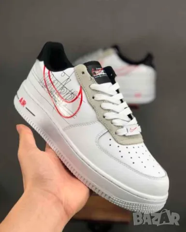 оригинални маратонки NIKE AIR FORCE 1 '07 LV8 "SCRIPT SWOOSH" номер 43, снимка 2 - Маратонки - 47916949