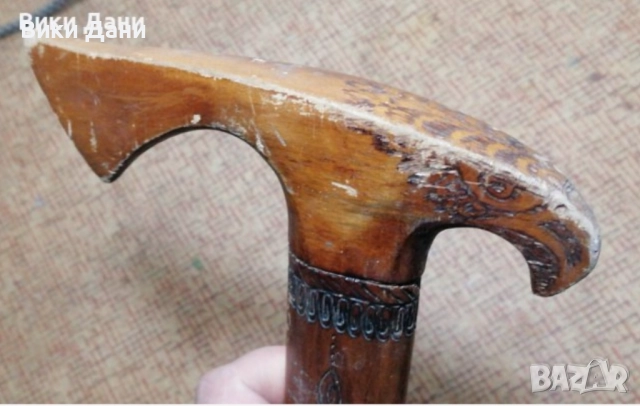 престол дърворезба разпятие бастун автомобил , снимка 10 - Антикварни и старинни предмети - 34665934