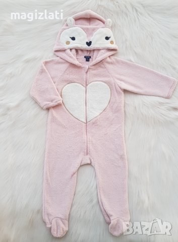Поларен ромпър  размер 12-18, снимка 5 - Бебешки гащеризони - 38562292