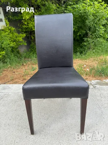 Трапезен кожен стол 1бр