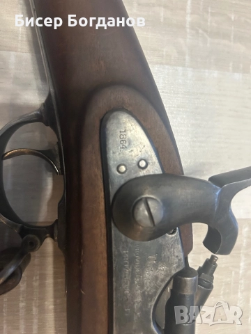 Пушка снайдер1864, снимка 3 - Антикварни и старинни предмети - 51580696