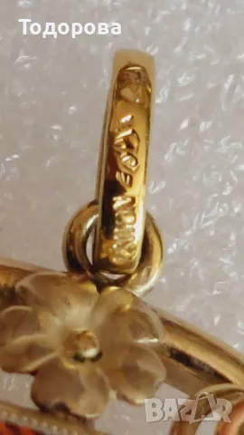 Медальони- златно 14к Американско дубле, снимка 4 - Колиета, медальони, синджири - 50362881