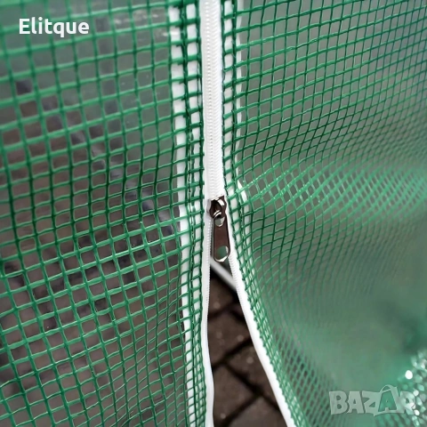 Резервно покривало за оранжерия 3x2x2м – Армирано UV , с цип и прозорци (без рамка), снимка 6 - Други стоки за дома - 53354305