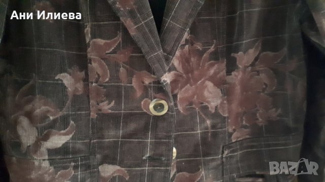Спортно-елегантно сако от кадифе, снимка 3 - Сака - 28890884
