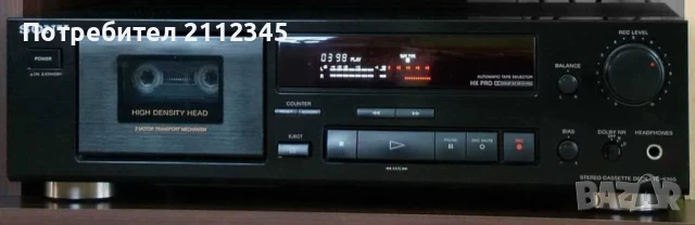 Касетен дек СОНИ Sony TC-K 390