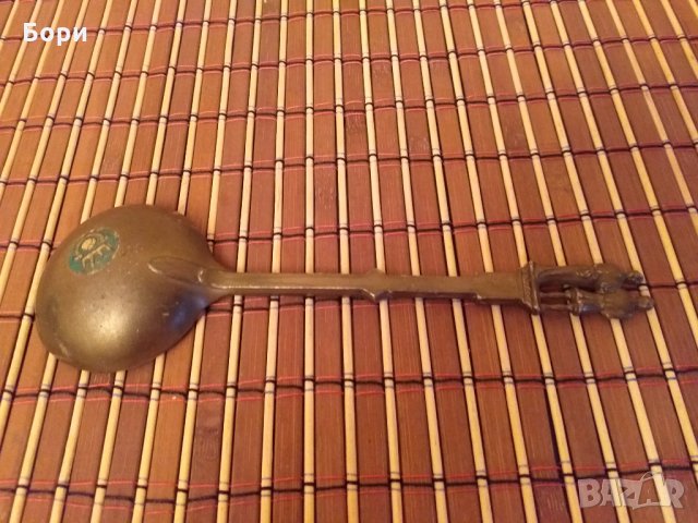 Оловна немска лъжица , снимка 4 - Антикварни и старинни предмети - 27474854