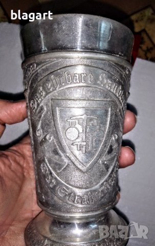 Халба на гилдията на каменоделците -Германия, снимка 2 - Антикварни и старинни предмети - 39304515