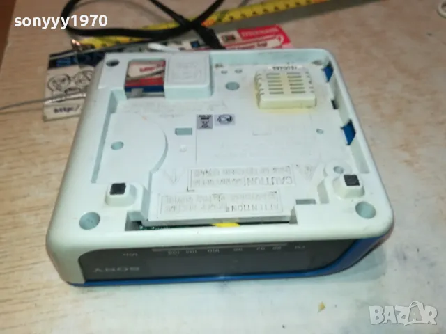 SONY-РАДИО ЧАСОВНИК 220В 2701251824, снимка 9 - Радиокасетофони, транзистори - 48852259