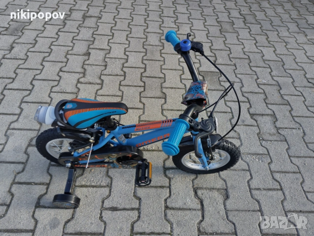BYOX Велосипед 12" MASTER син, снимка 3 - Велосипеди - 53531598