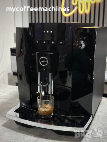 Кафемашина JURA E4 Piano Black (EA), снимка 2 - Кафемашини - 53596233
