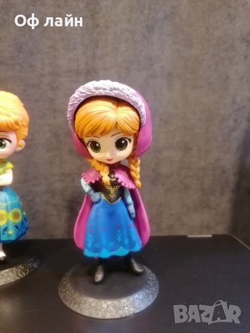 фигурки за игра/Украса за торта Фроузен - Ана и Елза, Рапунцел, снимка 2 - Кукли - 43785937