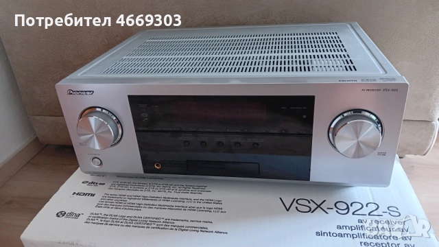 Pioneer VSX 922, снимка 2 - Ресийвъри, усилватели, смесителни пултове - 52907102