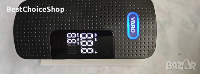 VARO – Безжична въздушна помпа 8V, 150 PSI, фенер, приставки, снимка 9 - Аксесоари и консумативи - 53400234