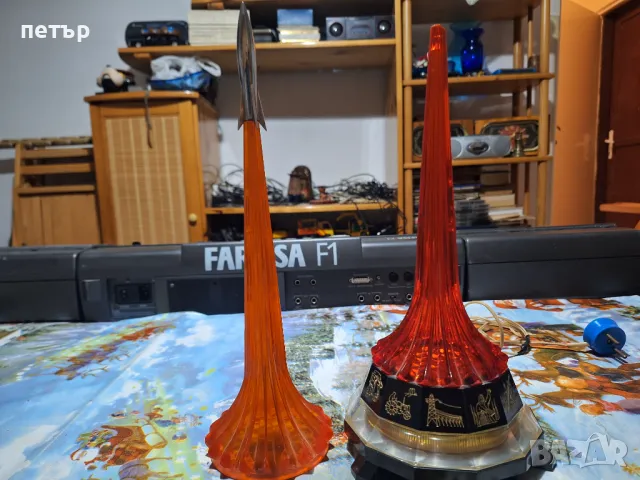 Стара руска лампа, снимка 7 - Антикварни и старинни предмети - 49089665