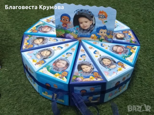 Хартиена торта, снимка 9 - Подаръци за рожден ден - 18907856