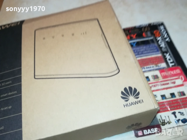 huawei 4g рутер с 2 антени 2310250753, снимка 8 - Рутери - 52150387