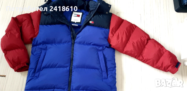 Tommy Hilfiger Alaska Mens Down Water Repellent Jacket Size L  ОРИГИНАЛ! Мъжко Зимно пухено Яке!