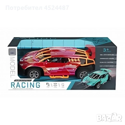 Дистанционно управляема кола с пушек ефект и автоматично отваряне на врати, снимка 2 - Коли, камиони, мотори, писти - 51319996
