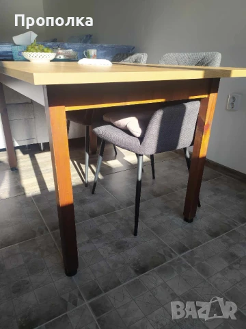 Голяма Трапезна маса 160/90 Н78см., снимка 7 - Маси - 50730021