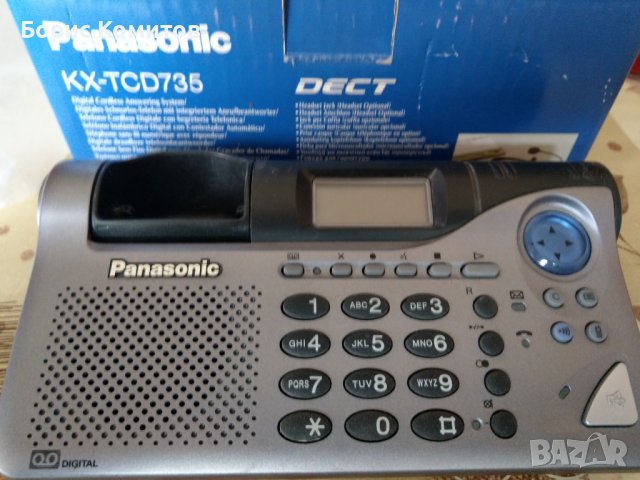 Продавам DEST телефон/секретар Panasonic KX-TCD735, снимка 3 - Стационарни телефони и факсове - 43883133