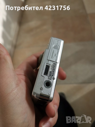 Sony CyberShot DSC-W55 - silver + HG Duo карта 1GB+ батерия + калъф, снимка 7 - Фотоапарати - 52548777