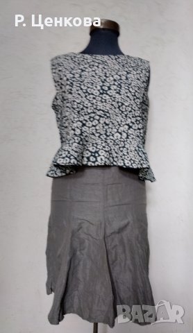 Дамски елегантен топ Zara, снимка 4 - Корсети, бюстиета, топове - 42957885