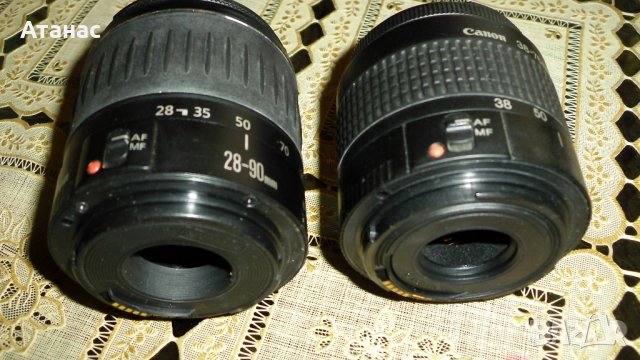 Обективи CANON EF 28-90 II mm 1:4.-5.6 II и CANON EF 38-76mm 1:4-5.6, снимка 5 - Обективи и филтри - 51504045