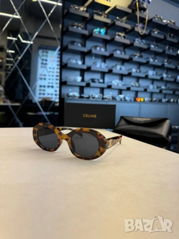 очила с черен обикновен калъф и ув защита celine, снимка 7 - Слънчеви и диоптрични очила - 50761698