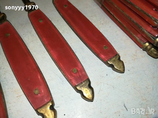 6 ножа+6 вилици+6 лъжици от франция 3101241013, снимка 9 - Антикварни и старинни предмети - 44059406